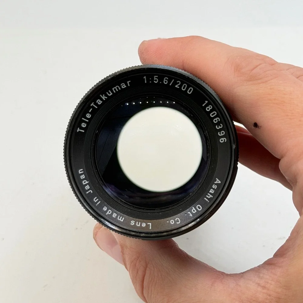 Asahi Tele-Takumar 200mm f5.6 M42 Mount Manual Focus Lens 1806396 Japan
